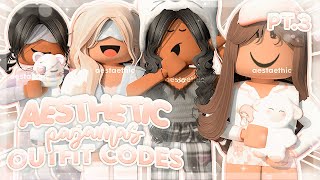 aesthetic PAJAMA OUTFIT CODES for bloxburg PT3 [upl. by Dierolf]