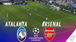 Atalanta vs Arsenal  2024 Champions League  Full Game ⚽ eFootball simulation [upl. by Lienhard]