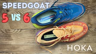 HOKA Speedgoat 6 vs Speedgoat 5  Should you Upgrade [upl. by Hannahs]