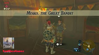 Misko the Great Bandit Walkthrough  The Legend of Zelda Breath of the Wild [upl. by Yenruogis737]