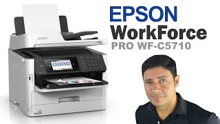 Epson WorkForce Pro WFC5710  Teste de Impressão [upl. by Lenna651]