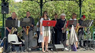 Half the World Away  Live Orchestra by Guiseley Jazz Band  Haworth Festival 2024 [upl. by Desma329]