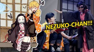 Compilation of Zenitsus voice actor screaming Nezukochan Part 2 [upl. by Tingey]