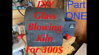 HOW TO BUILD A GLASS BLOWING KILN FOR 300 PART1 [upl. by Cappella]