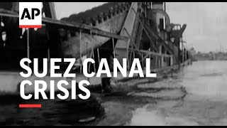 Suez Canal Crisis  1956  Movietone Moment  23 December 2022 [upl. by Long]