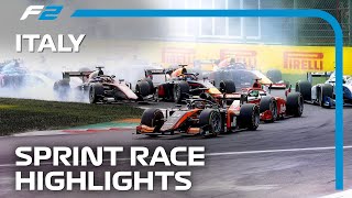 F2 Sprint Race Highlights  2023 Italian Grand Prix [upl. by Magnus]