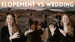 Elopement VS Wedding  Which ones right for YOU [upl. by Sulohcin]