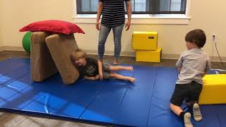 Sensory Play at Home Proprioceptive Games [upl. by Fredela]