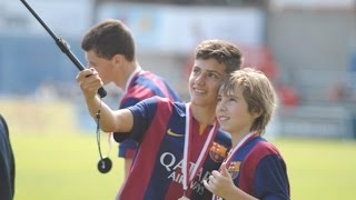 Adrián Bernabé vs Volendam ● Barcelona Infantil A U15 ● MIC 2015 [upl. by Noman]