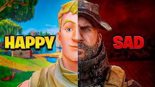 Why Fortnite players are happier than COD players [upl. by Nivlad]