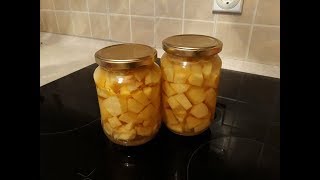 Kompot prej Ftoi  Quince Compote Recipe [upl. by Thorny]