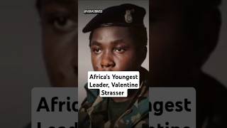 Valentine Strasser Africas Youngest leader at 25 history viralshorts [upl. by Nolrev]