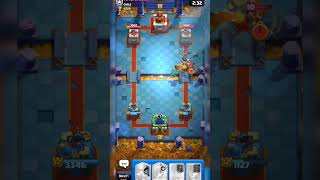 AGRESSIVE 😡😤😡😤💥💥 clashroyale superclash gaming supercell youtube gameplay games shorts [upl. by Tonneson]