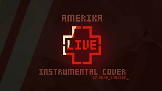 Rammstein  Amerika instrumental cover 2004 Live Version [upl. by Yrome]