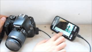 Handy als externes Display für Kamera nutzen DSLR Controller [upl. by Gee870]