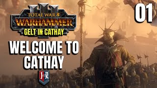 WELCOME TO CATHAY GENTLEMEN Gelt in Cathay  Total War Warhammer 3  Balthasar Gelt  Ep 01 [upl. by Worthy]