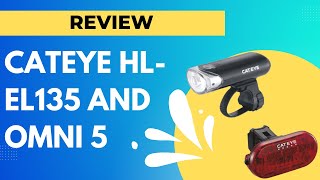 CatEye HLEL135 and Omni 5 Review  Banish the Night [upl. by Therine353]