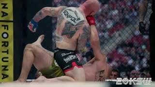 Nokaut Krzysztofa Głowackiego z każdego ujęcia  XTB KSW Colosseum 2 [upl. by Eliath]