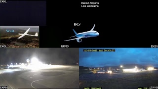 Danish airports live webcam  Danske lufthavn live webcam [upl. by Carlisle]