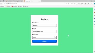 How to Create Registration Page Using HTML CSS Javascript PHP and MYSQL Database [upl. by Venterea]