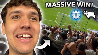 PETERBOROUGH UNITED 24 DERBY COUNTY vlog  WAGHORN PUNISHES PETERBOROUGH [upl. by Demmer]