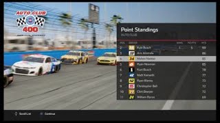 NASCAR Heat 5Chevrolet Camaro Auto Club Speedway NASCAR Cup Series [upl. by Cornia]