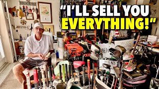 PGA PRO SELLS US HIS BUSINESS… So Many Golf Clubs [upl. by Ybur]