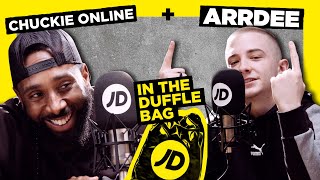 ARDEES MOST INDEPTH INTERVIEW YET  CHUCKIE ONLINE amp ARRDEE  JD IN THE DUFFLE BAG PODCAST [upl. by Dnomra]