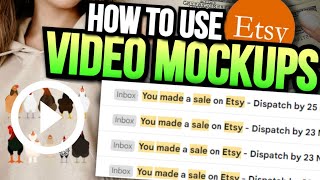 How to use Video Mockups for your Etsy Listing using Placeit Full Guide 2023 [upl. by Knah426]