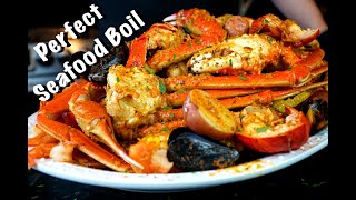 Perfect Seafood Boil Recipe  Quick amp Easy Seafood Boil [upl. by Bloomer972]