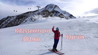 Kitzsteinhorn Kaprun Alpy Austria cz2  lodowiec trasy narciarskie widokowe miejsca wyciągi [upl. by Eninnej]