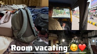 Room vacating ☺️viralvideo newvlog youtuber dailyvlog dayinmylife [upl. by Younger]