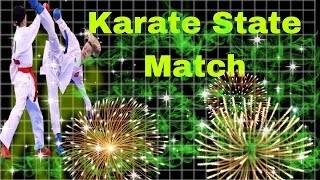 Why You Should Focus On Improving Karate State Match First Fight Intense Fight [upl. by Nahtannoj]