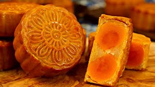 The CLASSIC Mooncake Recipe 双黄白莲蓉月饼 [upl. by Smallman]