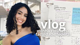 VLOG  rotina de uma universitária no fim de semestre [upl. by Anad]