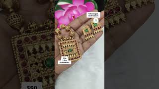 2 in 1 reversible set whatsapp 7305451406 trending jewellery [upl. by Namdor]