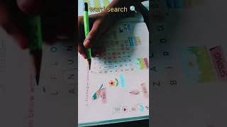 Word search funactivity braindevelopmentactivity focusandconcentration [upl. by Mil]