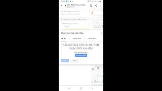 CÃCH Má»ž FILE  KMZ KML I ÄIá»†N THOáº I IPHONE ndroid TRONG GOOGLE MAPS [upl. by Massiw]