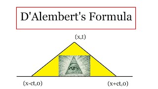 D Alembert formula [upl. by Arem]