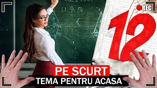 PE SCURT TEMA PENTRU ACASA [upl. by Greene]