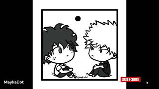 Bakudeku Chibi  First Kiss Mini comic [upl. by Jacoby267]