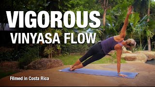 Vigorous Vinyasa Flow Yoga Class 30 min  Five Parks Yoga [upl. by Ramhaj191]