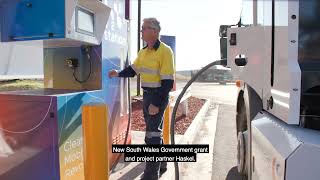 Coregas launches Australia’s first hydrogen refuelling station for heavy transport vehicles [upl. by Joane]