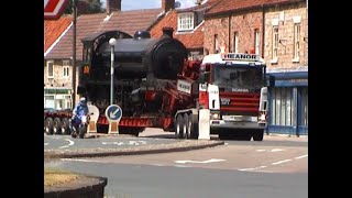 LNER 901 leaving the NYMR for Shildon Railway Museum [upl. by Latsirk]