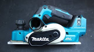 NEW Makita 18v Brushless Planer DKP181 [upl. by Ahsuoj]