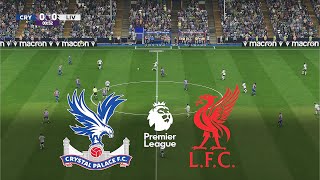 CRYSTAL PALACE vs LIVERPOOL  PREMIER LEAGUE 202425 [upl. by Gae]