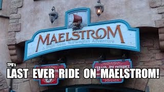 The Last Ride Ever on Maelstrom at Epcot Walt Disney World for TPR POV [upl. by Owiat269]