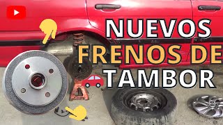 Instalamos Nuevos Frenos de Tambor al Toyota Tercel [upl. by Jereme]