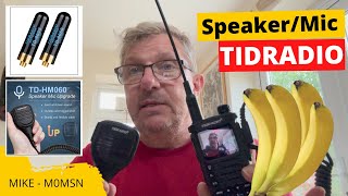 TIDRadio New SpeakerMic and Antennas A very Short Video [upl. by Gord]