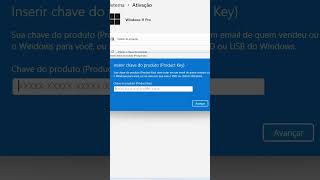 Ative seu Windows 10 e 11 com essa chave gratuita AGORA 💥 Windows10Ativação Windows11Ativação [upl. by Ahsekal986]